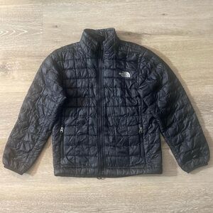 The North Face Kids Quilted Black Puffer Jacket